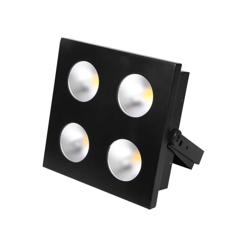 commercial outdoor led 4*100W blinder warm white lighting manufacturers 